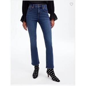 Madewell Jeans Womens 31 Blue Mid Rise Kick Out Stretch Denim 5 Pocket Casual